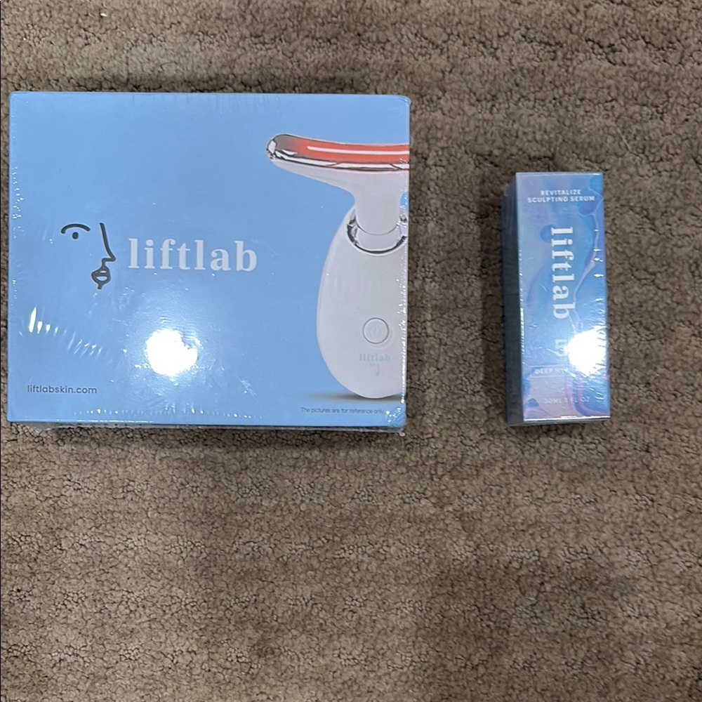 Skincare Tool Set - Blue and White